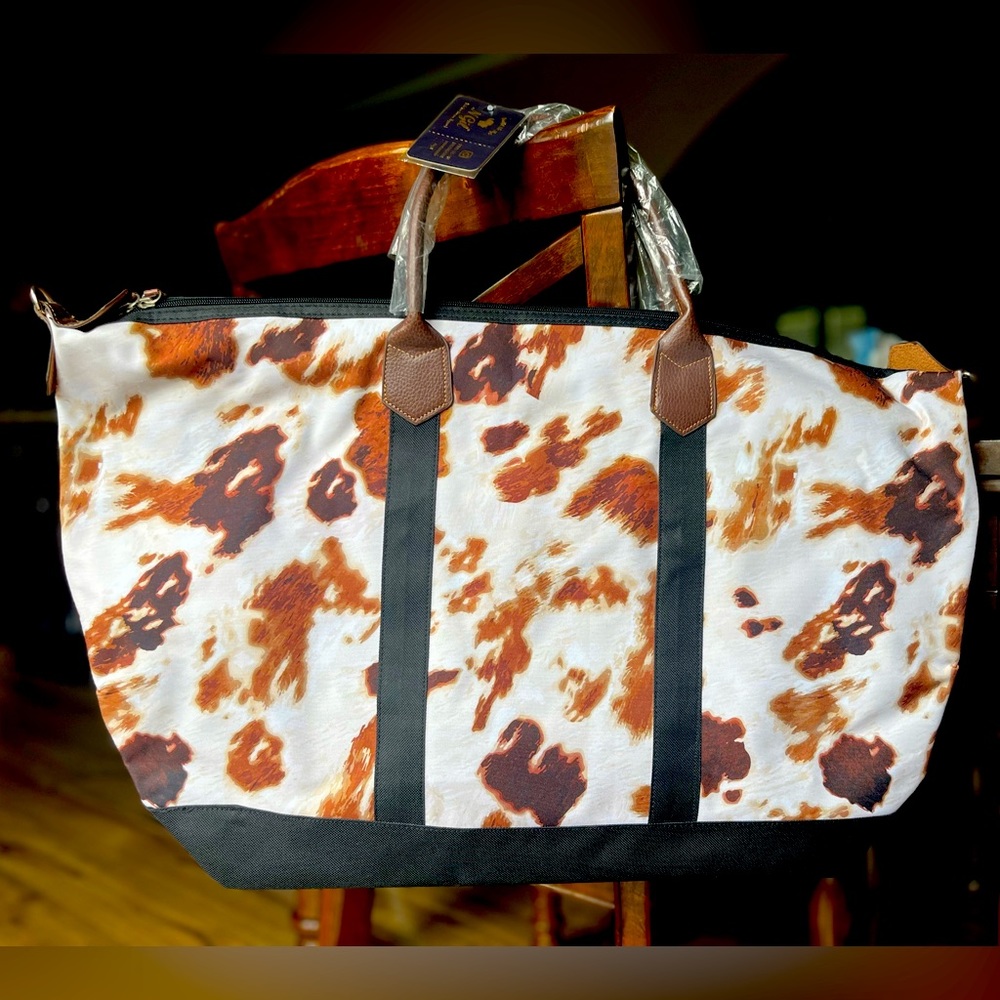 NGIL Cow Print Weekender
